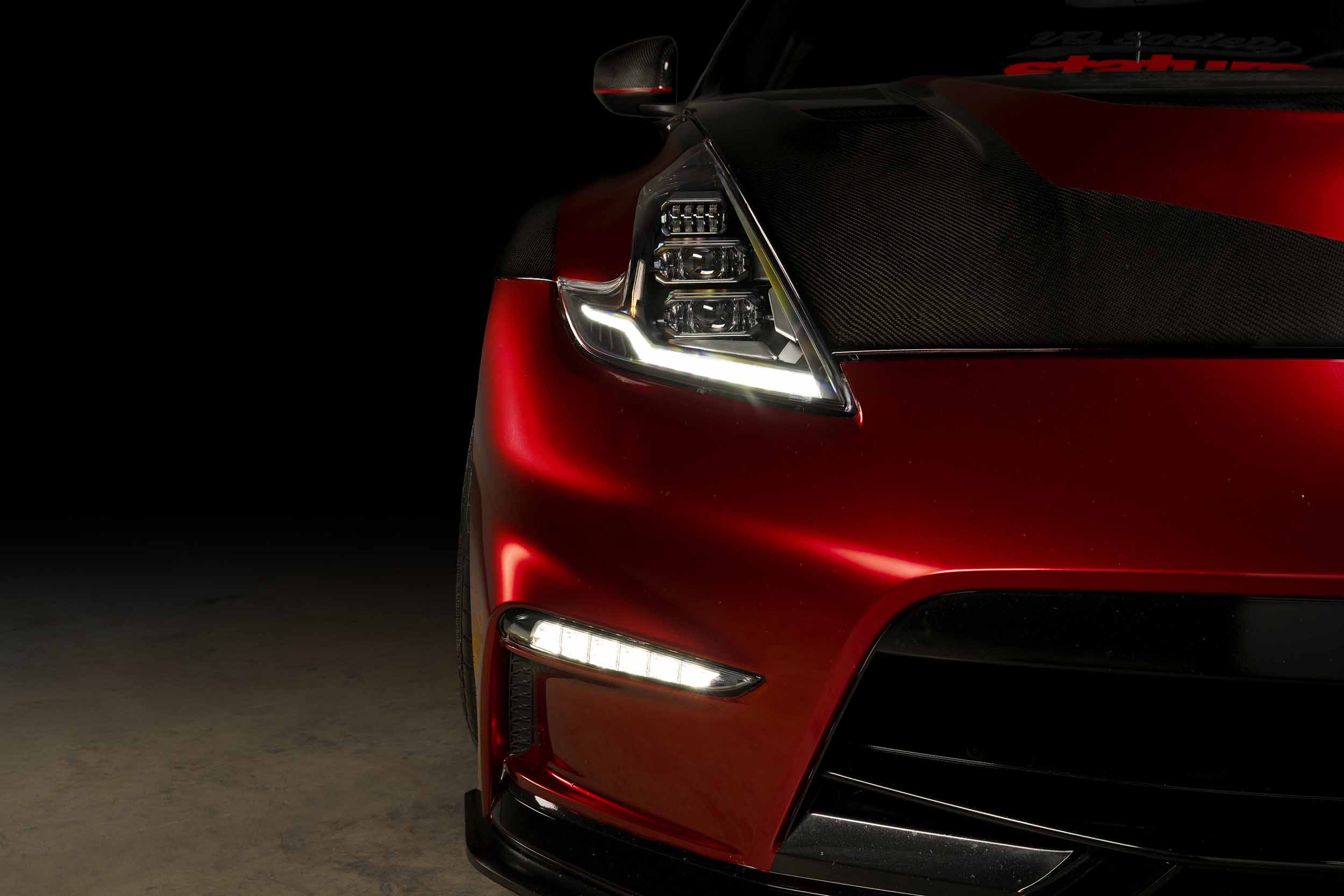 LF469 | Morimoto XB LED DRLs for 15-21 Nissan 370Z Nismo Bumper